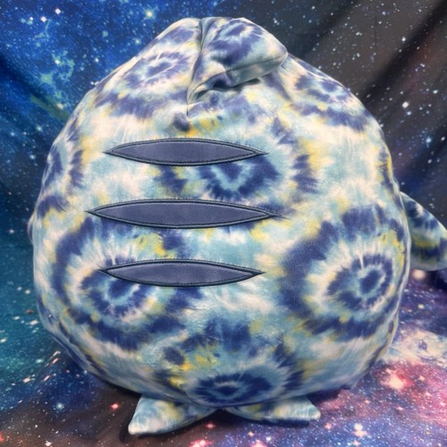 Squishmallows Luther The Tie-Dye Shark Plushie Large Size 16” Squishmallow - Picture 2 of 5