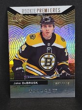 2017-18 Upper Deck Trilogy Jake DeBrusk /999 Rookie Premieres Level 1 (RC) 