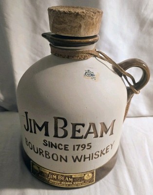 Jim Beam 1981 Bourbon Whiskey Jug Decanter Vintage