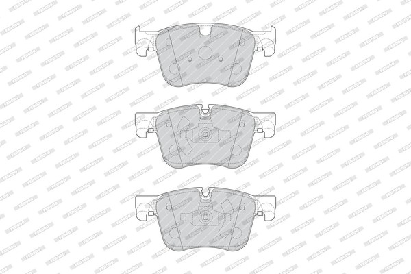 Ferodo BremsbeläGe Ohne ZubehöR Vorne Rechts Links FüR Citroen C4 Grand Picasso-image