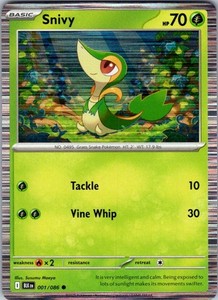 snivy pokemon card value Snivy Card