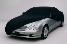 Housse De Voiture Stretch Intérieure Pour Mercedes CL C215 Noir