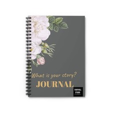 What is your Story Spiral Notebook,Journal - Ruled Line