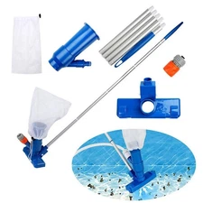 Swimming Pool Spa Suction Vacuum Head Cleaner Cleaning Kit Pool Accessories Tool