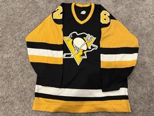Vintage 1987-88 Pittsburgh Penguins Game Worn Rookie Jersey Mark Kachowski's