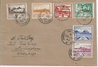 Jersey 1943 Views Triple Dated FDC Cat (Buckingham) £350 VGC