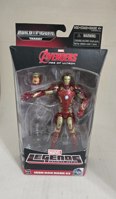 Marvel Legends Iron Man Mark 43 Thanos BAF No BAF Piece MIP