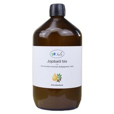 Sala Jojobaöl kaltgepresst Jojoba Öl BIO kbA 1 L Liter 1000 ml Glasflasche