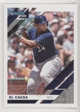 2019 Panini Donruss Variation Holo Back 55/99 Jesus Aguilar #166 y0i