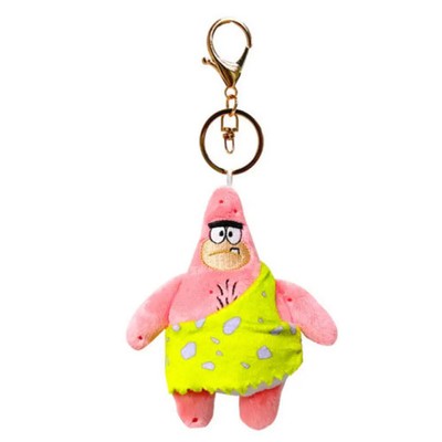 SpongeBob Caveman Fat Doll Primitive Era Fat Key Ring