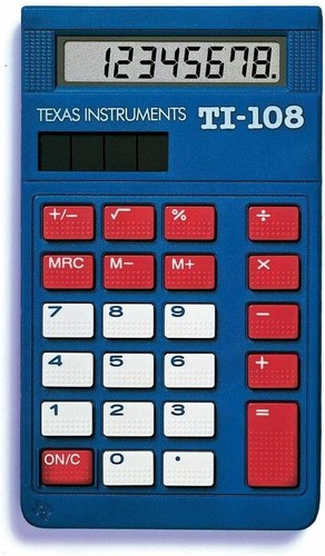 TI-108 Elementary Calculator