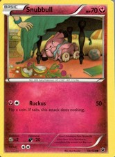 Snubbull XY - Fates Collide - 68/124 Pokemon Card NM