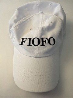 Due Process Stable White Imperial Golf Hat Adjustable Cap FIOFO