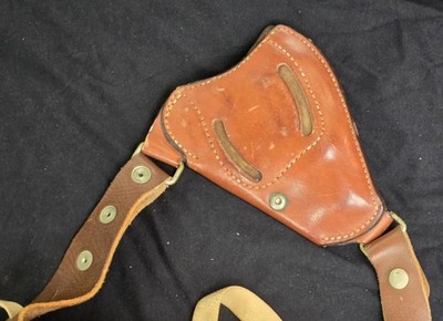 1970s Bianchi #9R 1 Shoulder Holster, Colt Detective, Pat. Pending