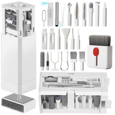 GintaXen 32-in-1 Cell Phone Cleaning Kit for iPhone/Android, White Base
