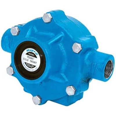 PENTAIR HYPRO 7560C 8-Roller Pump, Cast Iron, 22.5 GPM, 300 PSI, 1000 RPM, 3/...