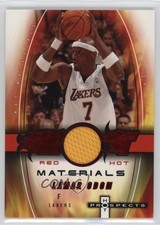 2006-07 Fleer Hot Prospects Hot Materials Red Hot 17/25 Lamar Odom #HM-LO 09is