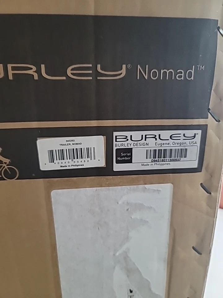 Burley Nomad, Aluminum Touring Cargo Bike Trailer  - Image 3 of 3