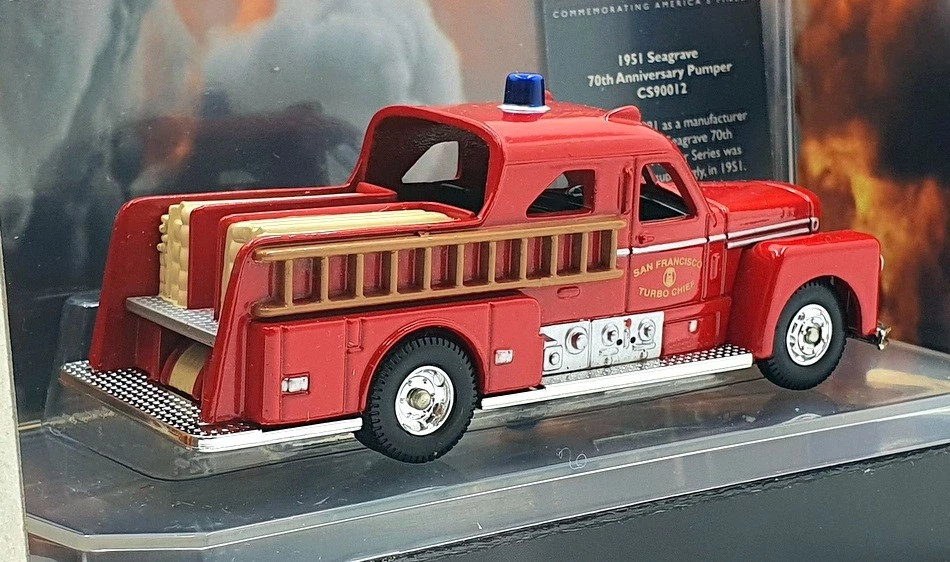 Corgi Appx 10cm Long Diecast CS90012 - 1951 Seagrave Sedan Pumper San Francisco - Image 3 of 4