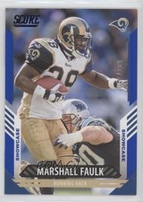 2021 Score Showcase 42/100 Marshall Faulk #279 HOF 04br