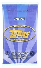 2025 Topps Archives Baseball Hobby Pack