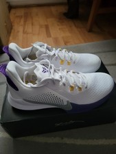 Scarpe da ginnastica Nike Kobe Mamba Fury Lakers Home taglia UK 6,5