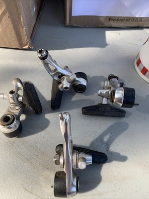 Shimano M-737 Xt Cantilever With Upgraded American Made Posts And Aztec Pads