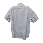 Hart Schaffner Marx Mens Short Sleeve Button Up 100% Egyptian Cotton Size L