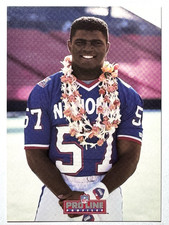HOF'er LAWRENCE TAYLOR Giants 1992 Pro Line Profiles PRO BOWL 6 of 9 Card #465