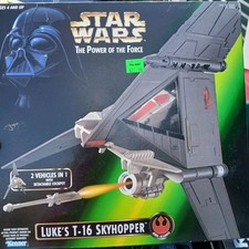 Kenner Star Wars Power of the Force Luke Skywalker T-16 Skyhopper Vehicle MIB