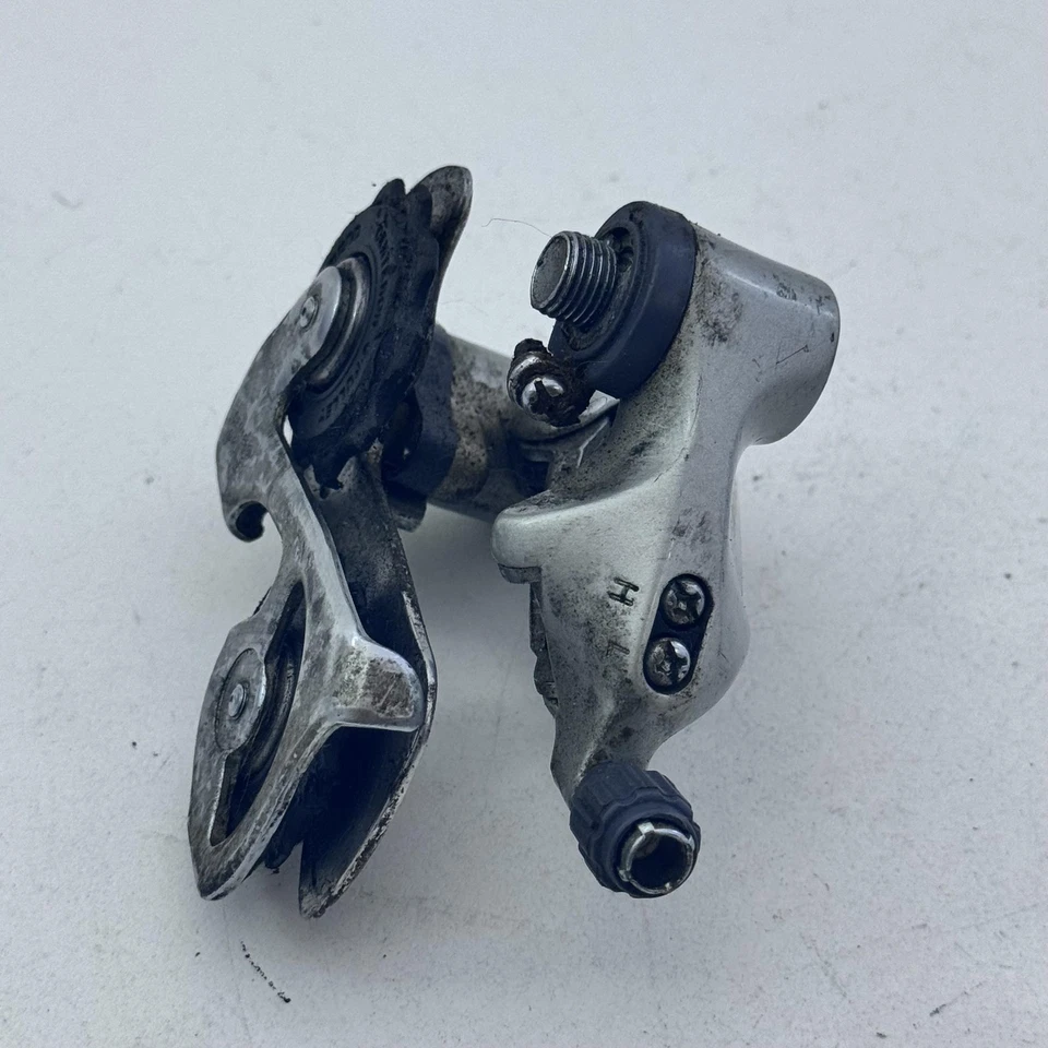 Bicicleta de Carretera Vintage Shimano 105 RD-1056 Desviador Trasero Jaula Corta Japón SIS A59 Foto 4 de 4