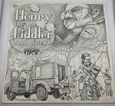 #ad Henry the Fiddler The First Album Vinyl LP 1977 Fiddlededoo HTF 7701 VG $9.39