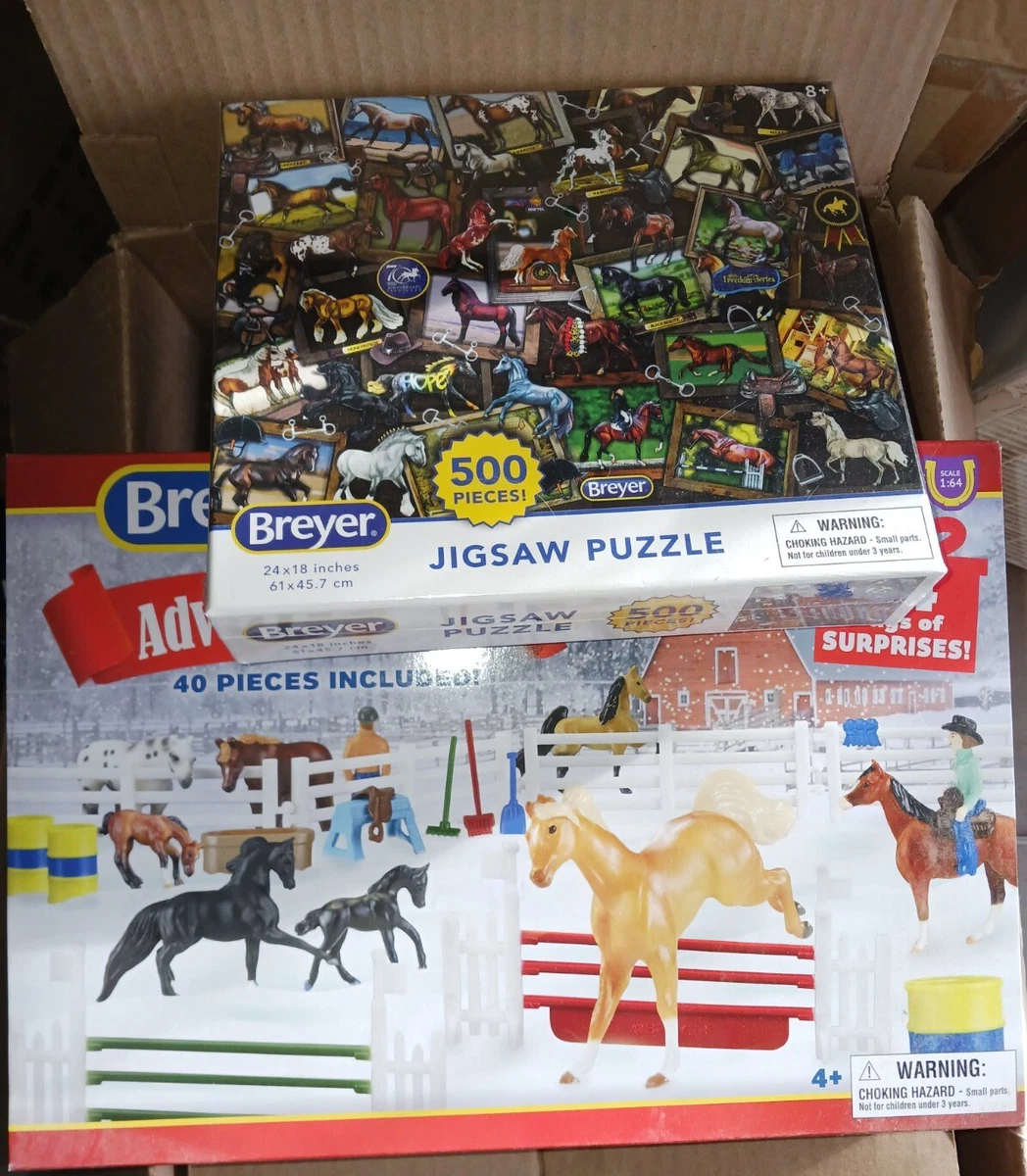 Breyer Horse Advent Calendar And Puzzle FREE SHIPPING | eBay