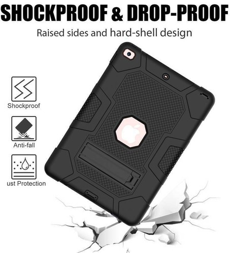 Heavy Duty Tough Case Cover For iPad 5/6/7/9/10/11th Gen Air Pro 11" 12.9" 2025 - Picture 16 of 61