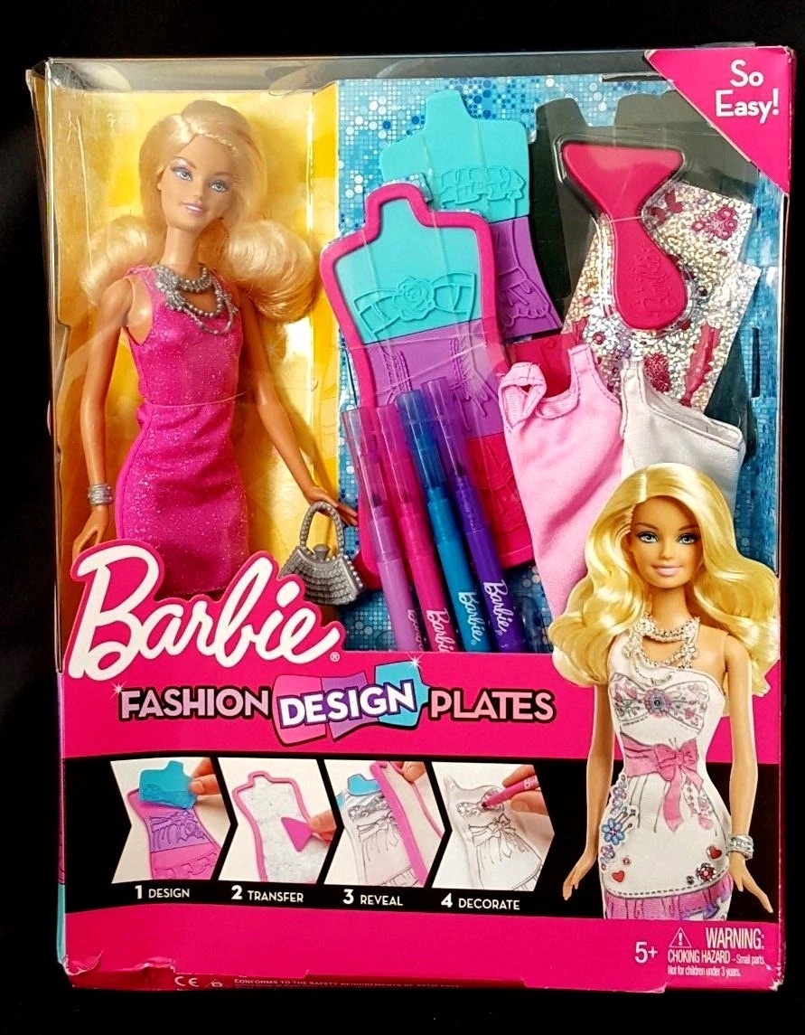 Barbie Fashion Plates.  Barbie fashion plates, Fashion plates, Childhood  toys