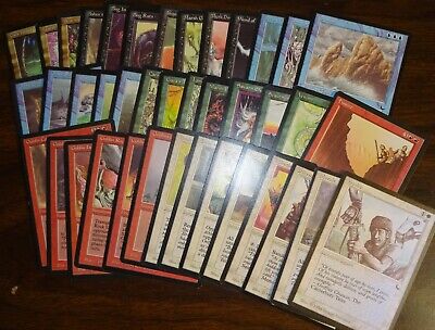 40 Commons MTG Set of THE DARK MP to near mint