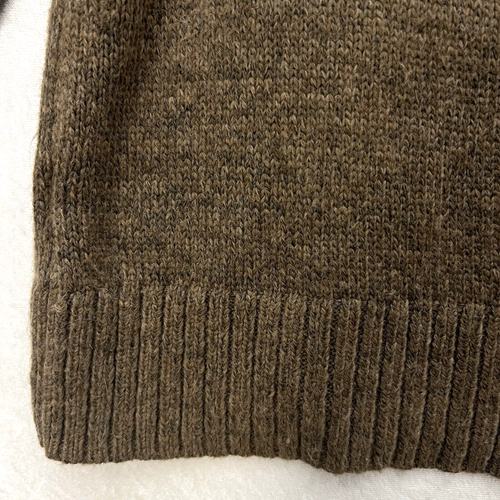 LOU & GREY LOFT Fair Isle Turtleneck Sweater Womens XS Brown Wool Blend - Picture 4 of 10