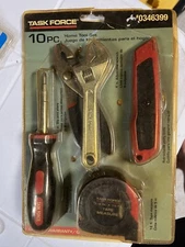 Task Forse 10 Pc. Home Tool Set 0346399