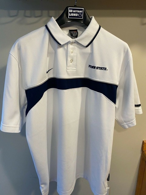 penn state nike dri fit polo