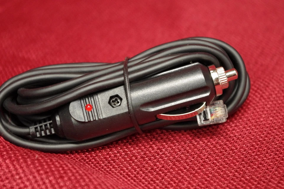 Car Power Cord For Escort Passport 8500 x50 Radar Detector Straight Cord 12' NEW
