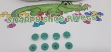 4 DARK GREEN RIVETS,FASTENER,BUTTON, NEW FAST SHIP fits CROC