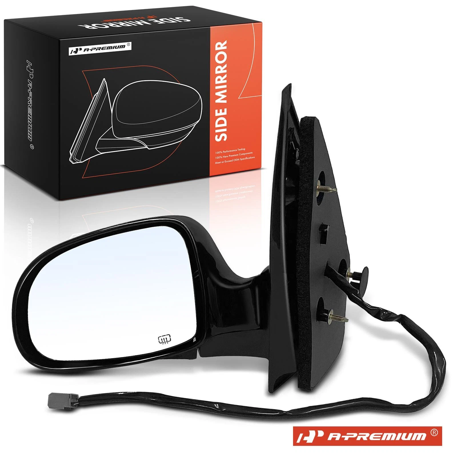 A-Premium Driver Power Adjust Side Mirror for Ford Windstar 01-02 2F2Z17683GA