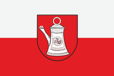 Aufkleber Stuttgart OT Bad Cannstatt Fahne Flagge 8 x 5 cm Autoaufkleber