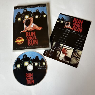 Guilty Pleasures NR Run Angel Run DVD-William Smith-Joe Bob Briggs-Motorcycl OOP