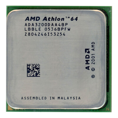 Processor Cpu Amd Athlon 64 3200+ 2GHz Socket 939 Ada3200Daa4Bp