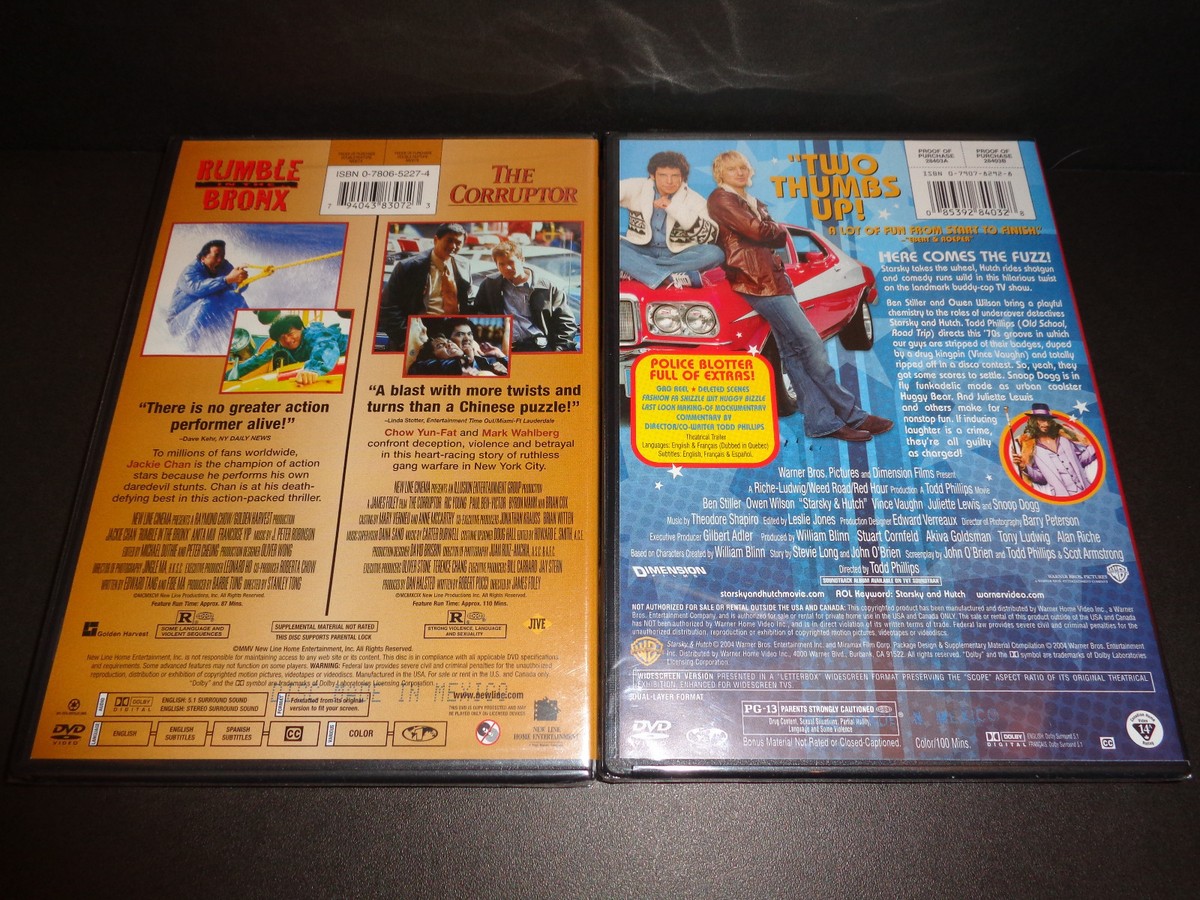 RUMBLE IN THE BRONX/THE CORRUPTOR with STARSKY & HUTCH-Jackie Chan