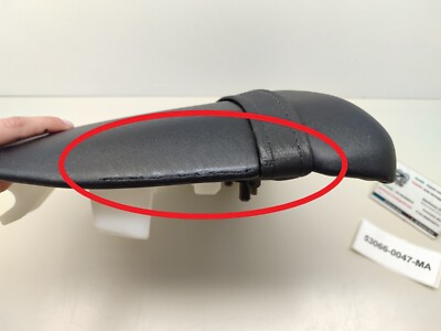 Staffa Poggiapiedi Posteriore Per Kawasaki Ninja ZX-10R 2004-2005 - Ricambio In Alluminio Nero Opaco