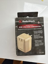 Radio Shack 50w Voltage Converter Comes With Adapter