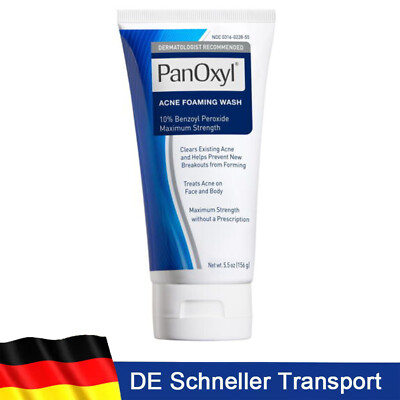 PanOxyl, Akne Schaumwäsche, Benzoylperoxid 10% maximale Festigkeit, 5,5 Unzen