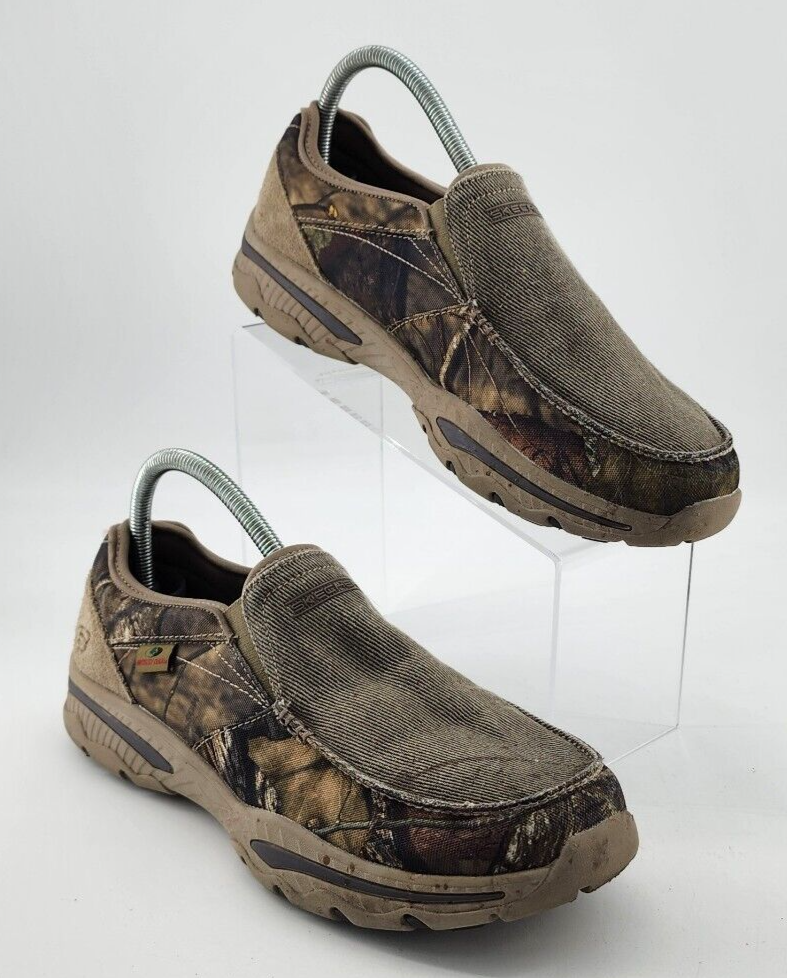 Relaxed Fit Creston Moseco Skechers Camouflage Loafers Loafers